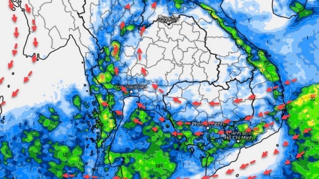 23-25 ก.พ. อากาศแปรปรวนหนัก ฝนตก ร้อนตอนกลางวัน